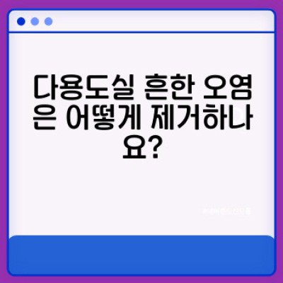 이사 청소 완벽 가이드: 다용도실 청소 및 정리 노하우 포함