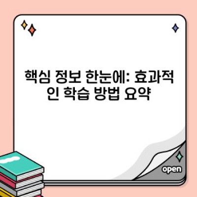 나에게 맞는 최고의 학습 방법 찾기: 효과적인 학습 전략 완벽 가이드